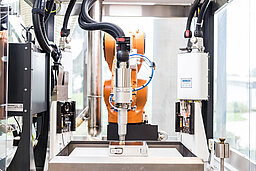 plasma treatment of a cylindrical cell