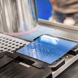 Plasmaaktivierung von Kunststoffmaterial